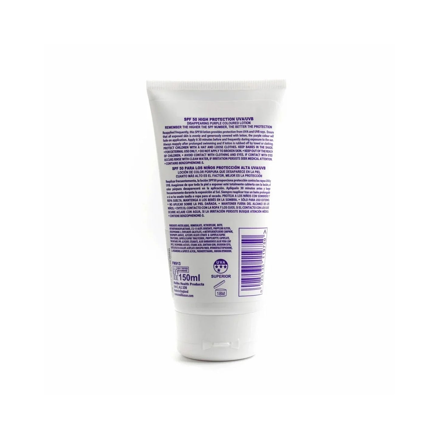 Malibu Sun SPF50 Kids Lotion 150ml