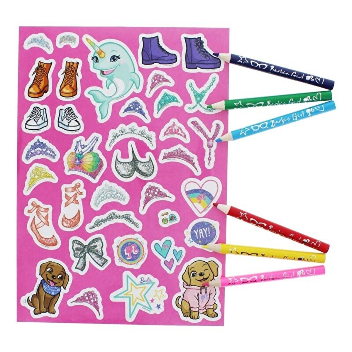 Barbie A5 Fashion Poster Set