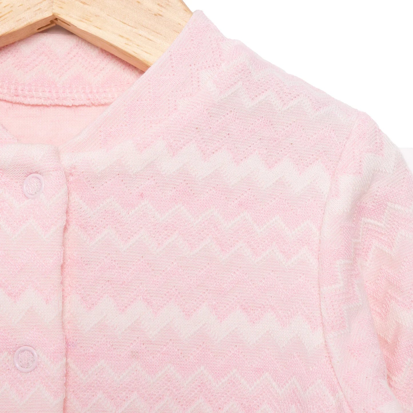 Bebbek Unisex Footed Jumpsuit - Light Pink