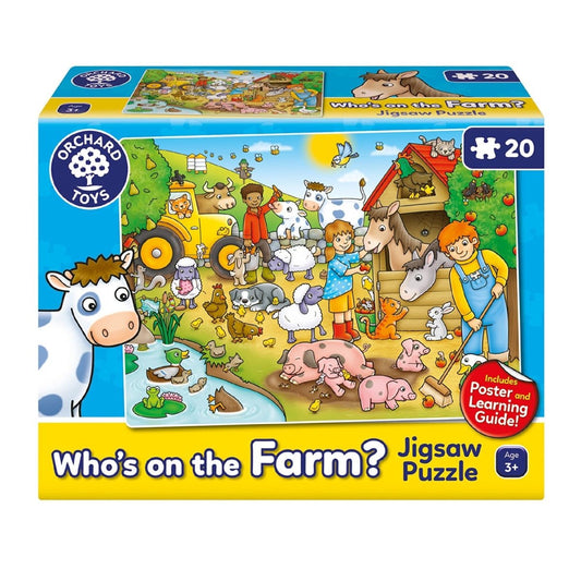 Orchard Toys Who's On The Farm? Jigsaw Puzzle