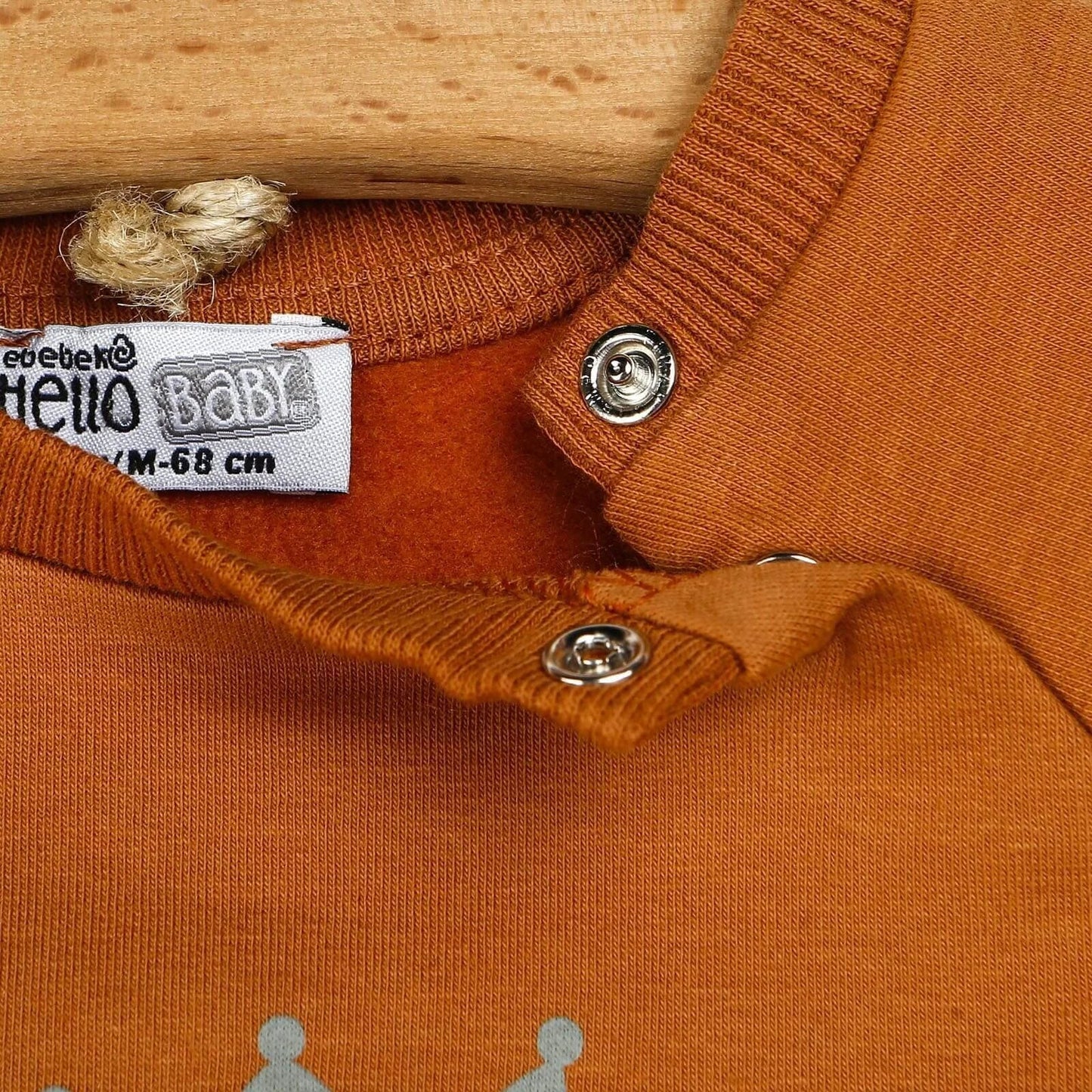 HelloBaby Sweatshirt-Pants - Brown