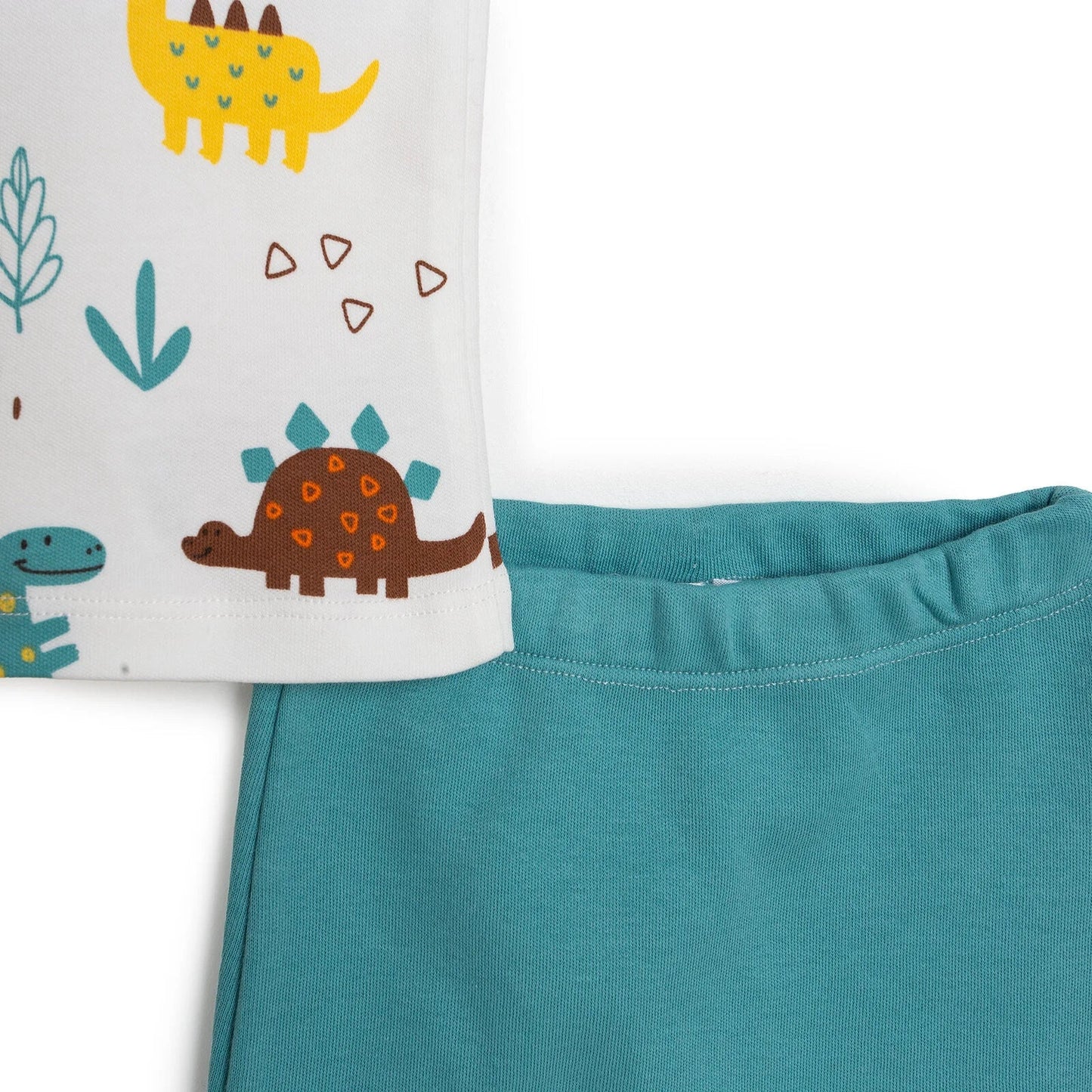 HelloBaby Newborn Baby Boy T-shirt - Footless Bottom - Green