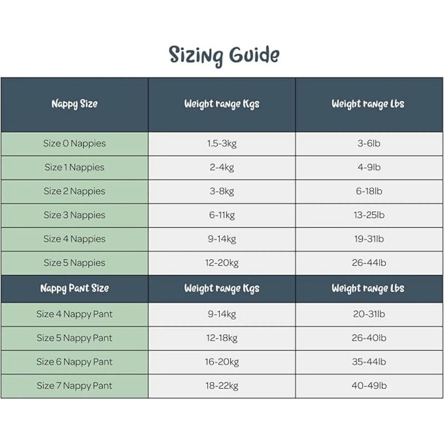 Mama Bamboo Eco Nappy Pants Size 4 - 22 nappies