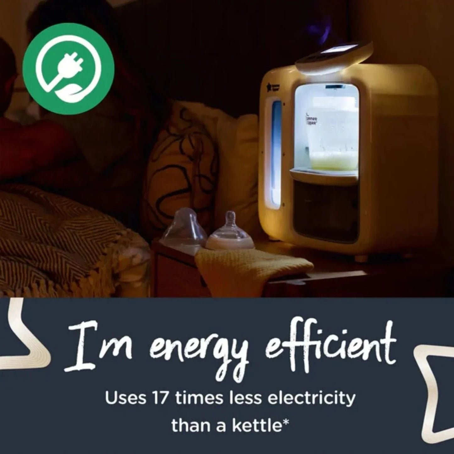 Tommee Tippee Perfect Prep Day & Night - White