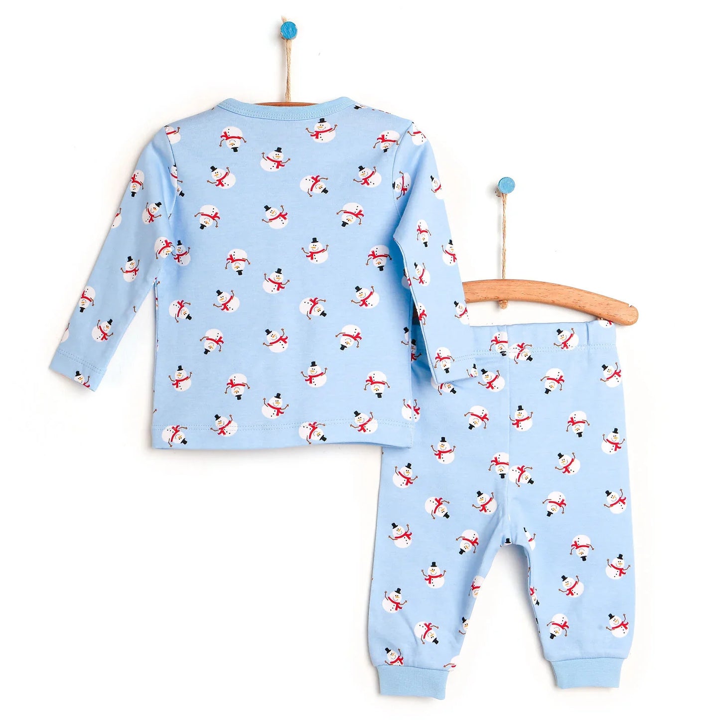 HelloBaby Basic Baby Boy Pyjamas Set - Blue