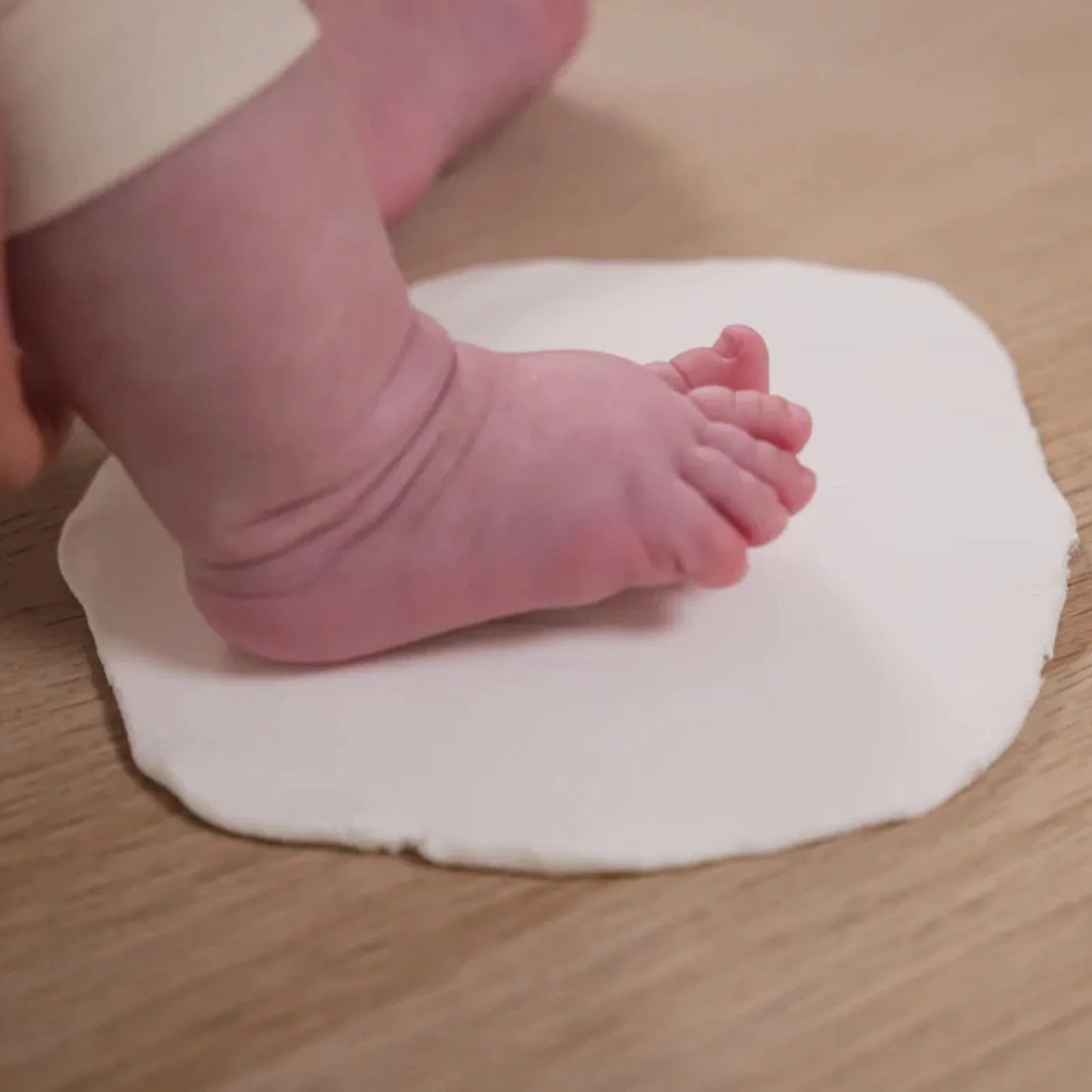 Petit Artichaut Puzzle Frame with Hand & Foot Imprints - Olive Tree