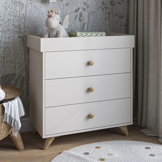 Shefa Kids 890 Changing Dresser - Cashmere Beige