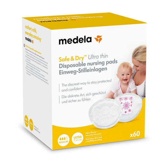 Medela Safe and Dry Nursing Pads 60 pcs