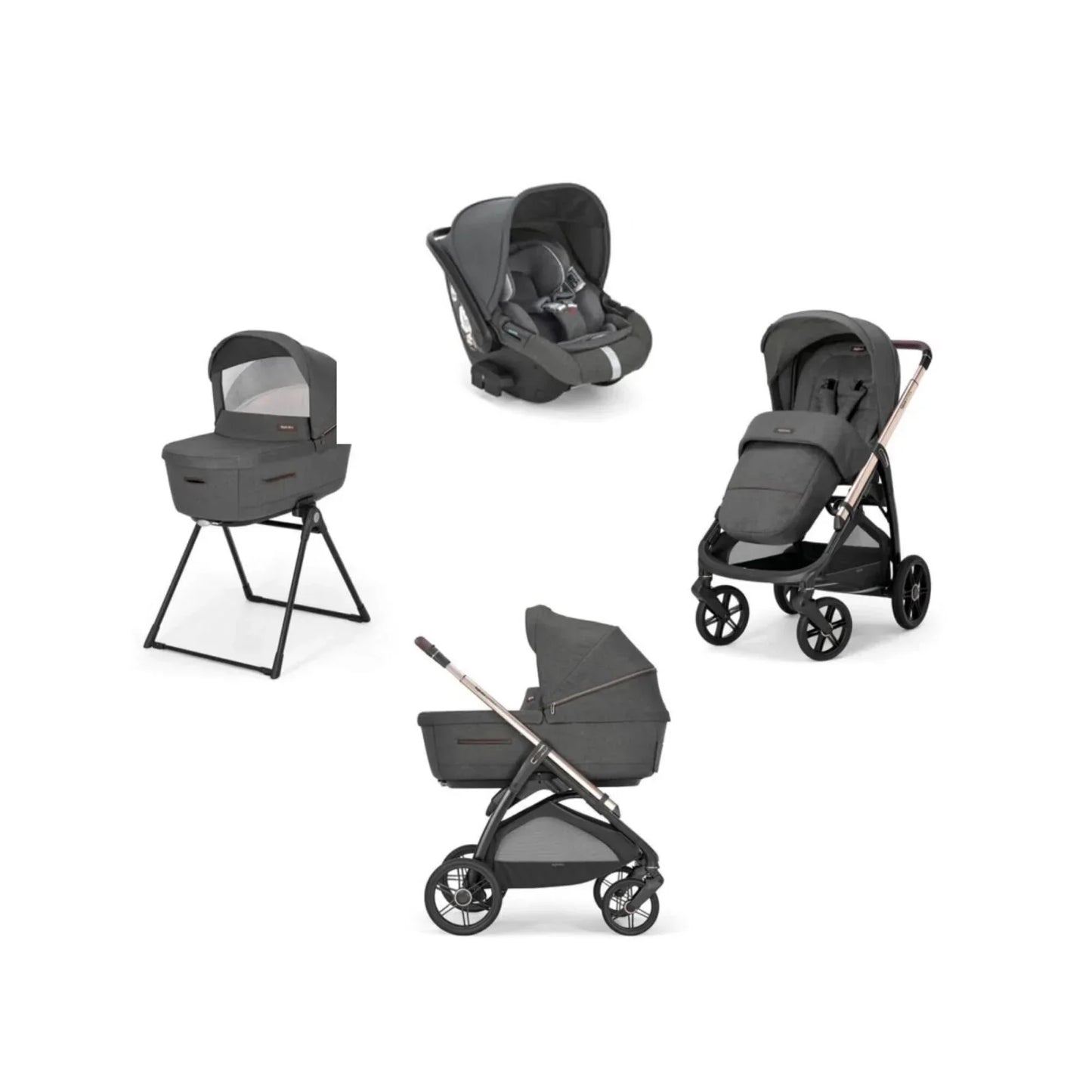 Inglesina Aptica Travel System - Velvet Grey