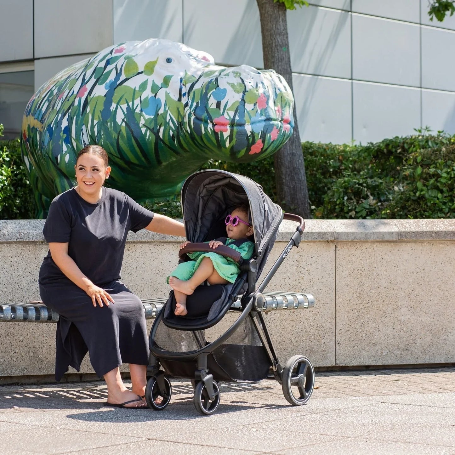 Red Kite Push Me Pace i-Size 3-in-1 Travel System - Grey