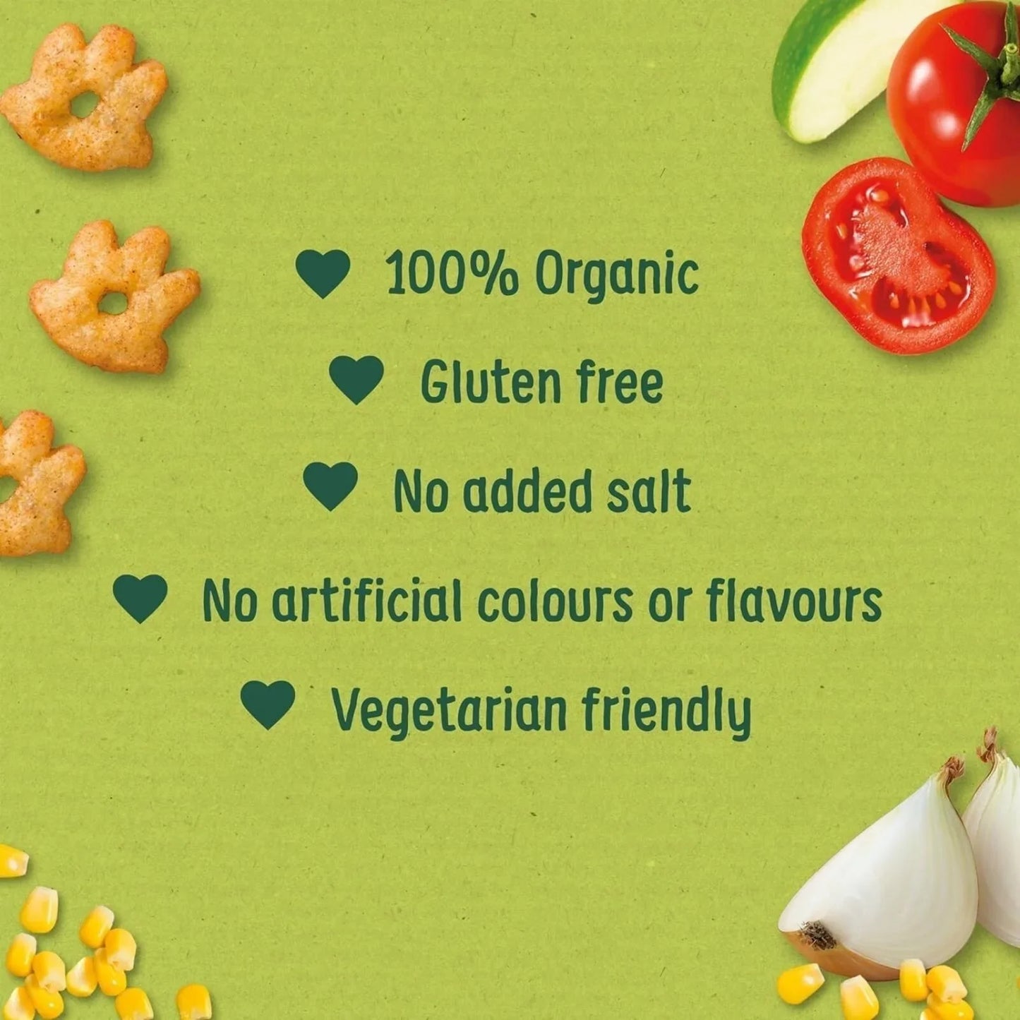 Organix Barbeque Gruffalo Claws 12+ months 60g (4x15g)