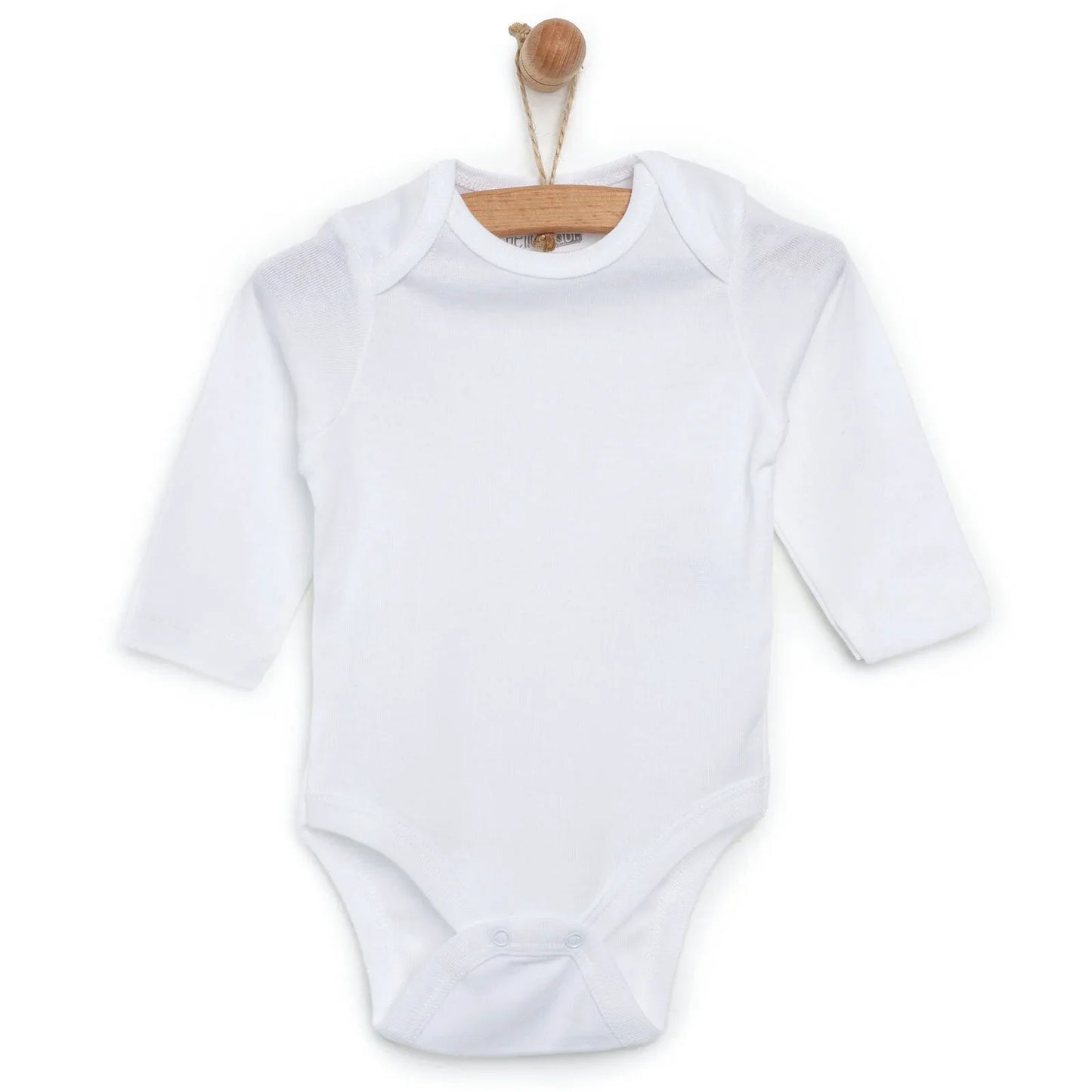 HelloBaby Unisex Long Sleeve Bodysuit 5 pcs