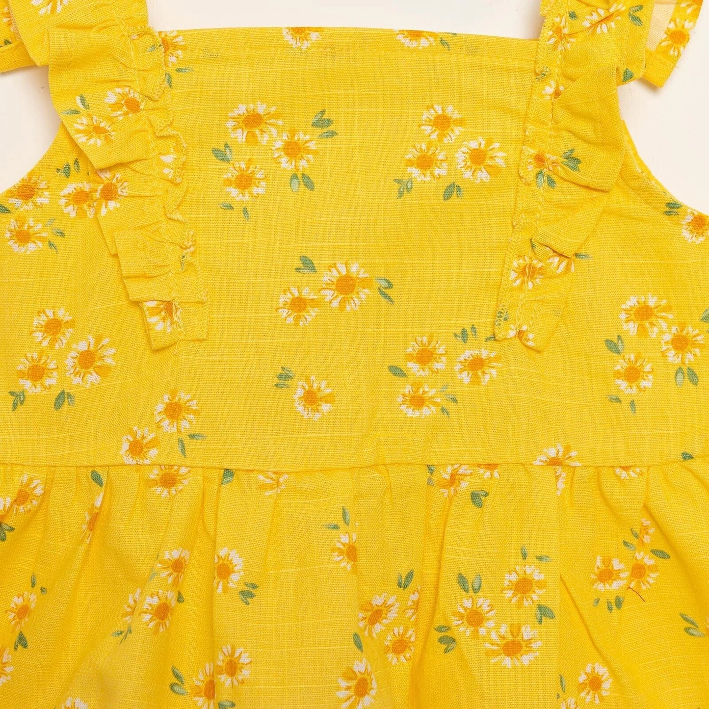 HelloBaby Sun Flower Girl Dress - Yellow