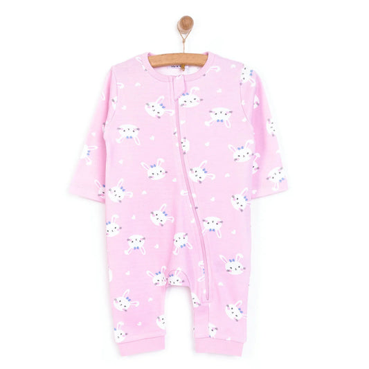 HelloBaby Girl Jumpsuit - Light Pink