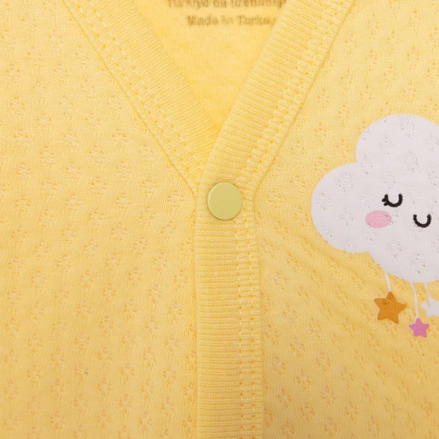 HelloBaby Quilted Vest - Light Yellow