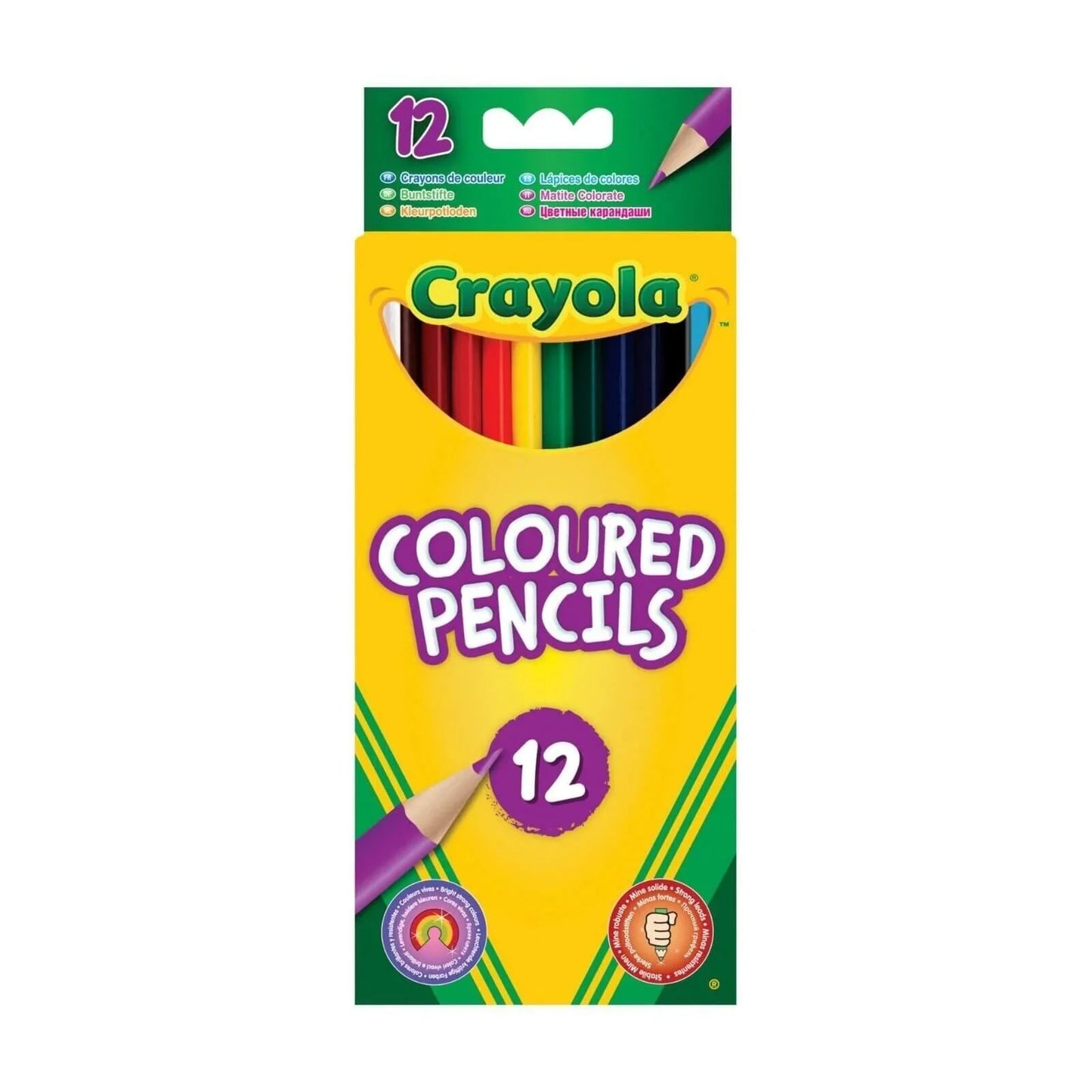 Crayola 12 Eco Coloured Pencils