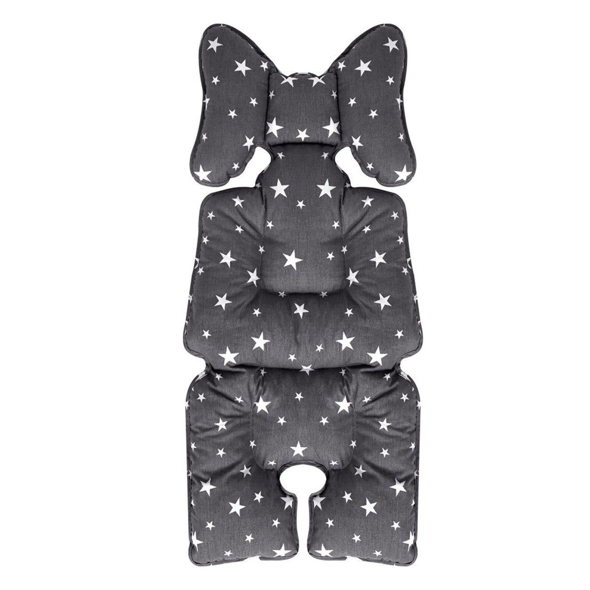 Sevi Bebe Stroller and Car Seat Cushion Grey Star