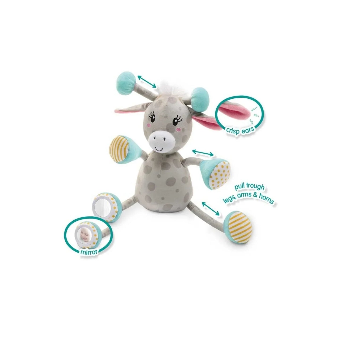 Tiny Talents Sally Sensory Giraffe