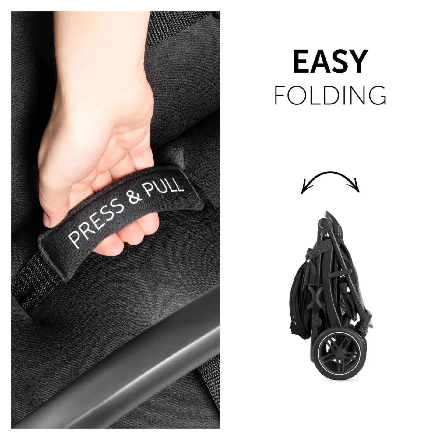 Hauck Rapid 4D Pushchair - Black