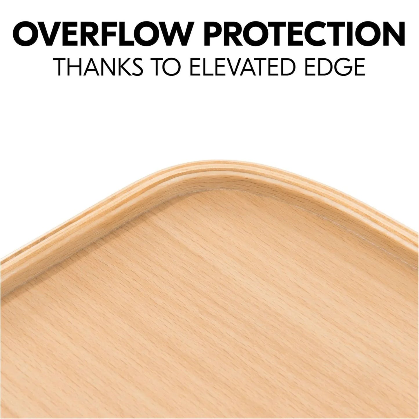 Hauck Alpha Wooden Tray - Natural