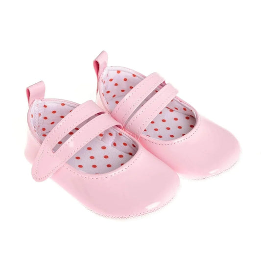 Papulin Baby Girl Booties - Light Pink