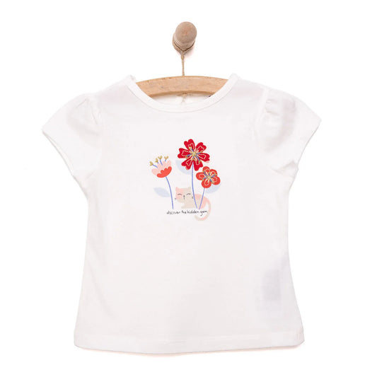 HelloBaby Spring Memories T-shirt - Ecru