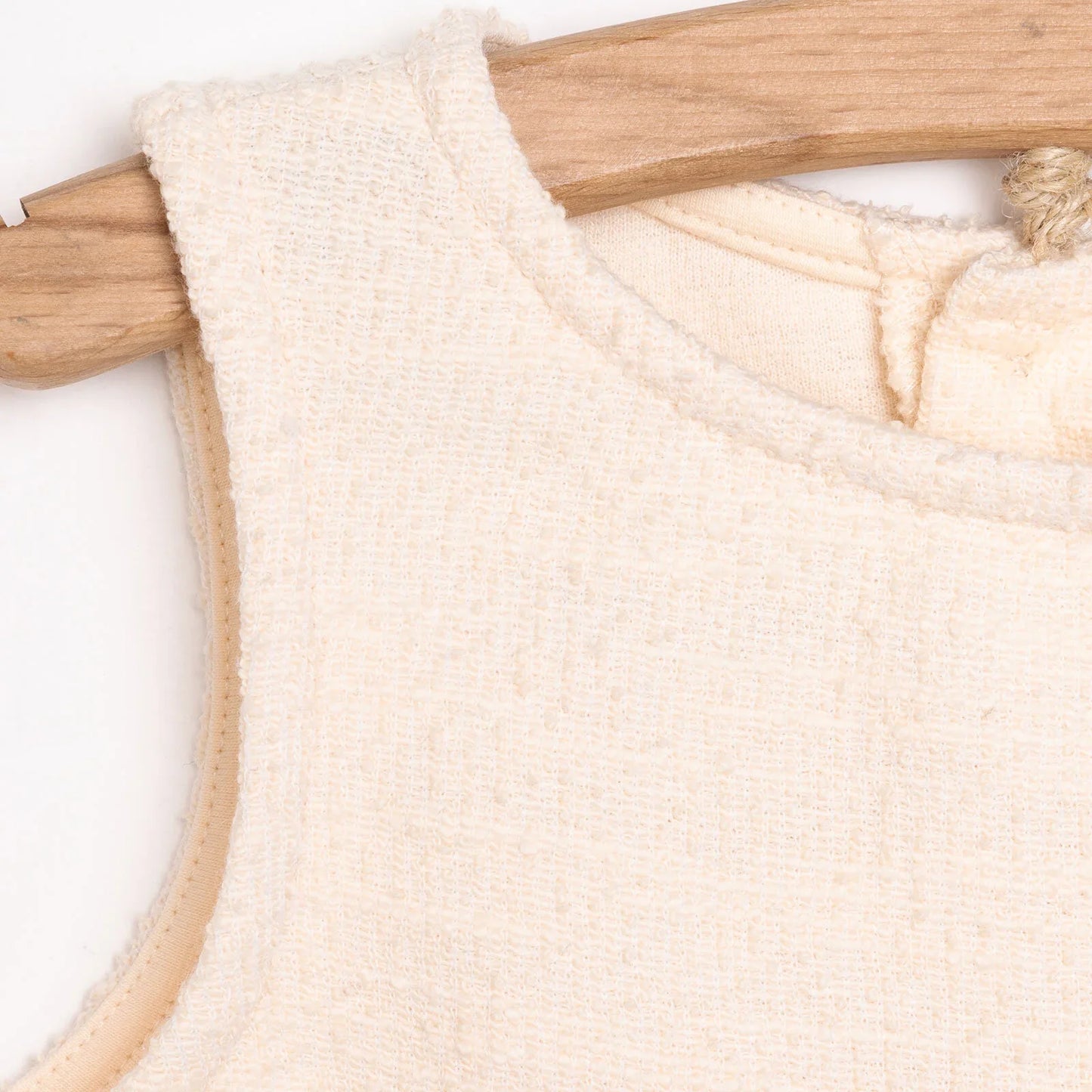 HelloBaby Baby Girl Dress - Ecru