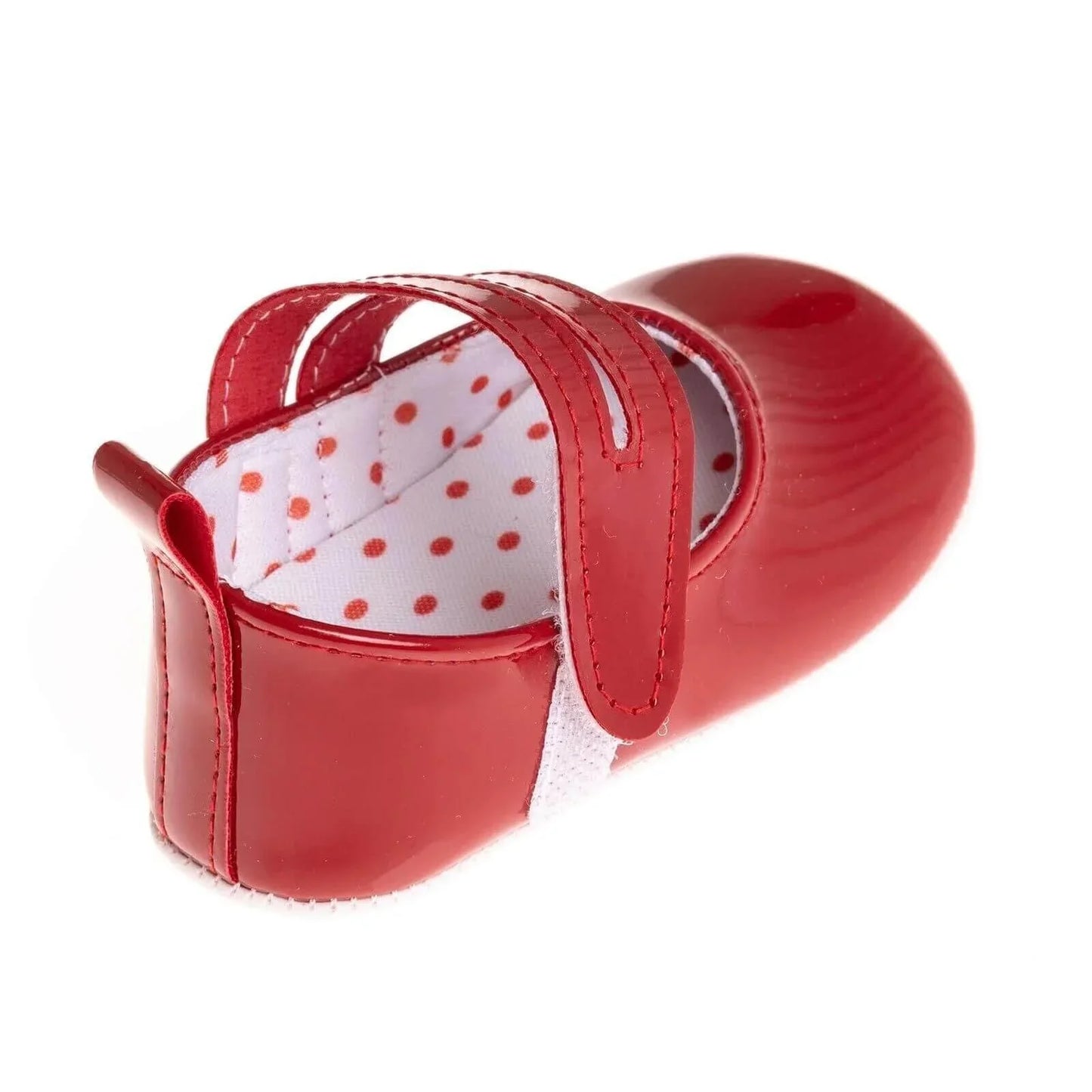 Papulin Baby Girl Booties - Red