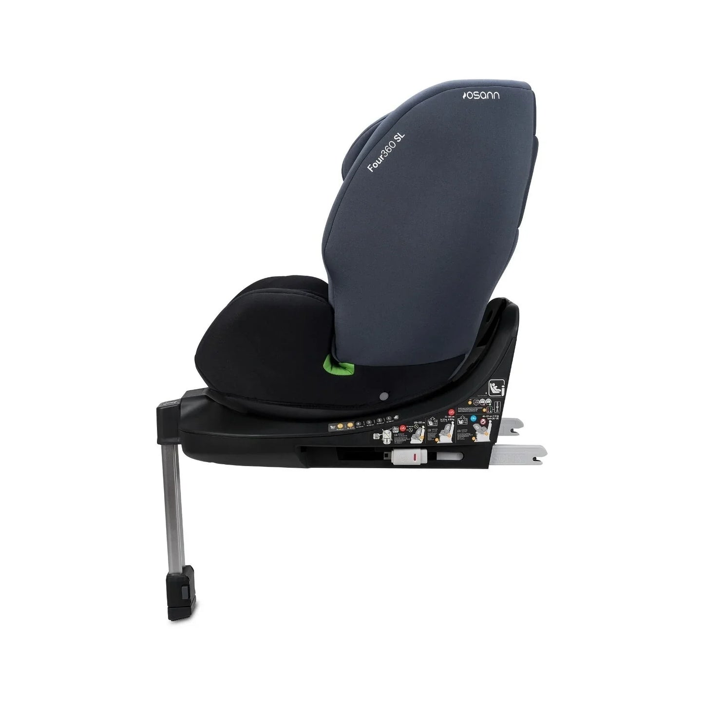 Osann Four360 0+/1/2/3 SL ECE R129/04 Car Seat - Black Grey
