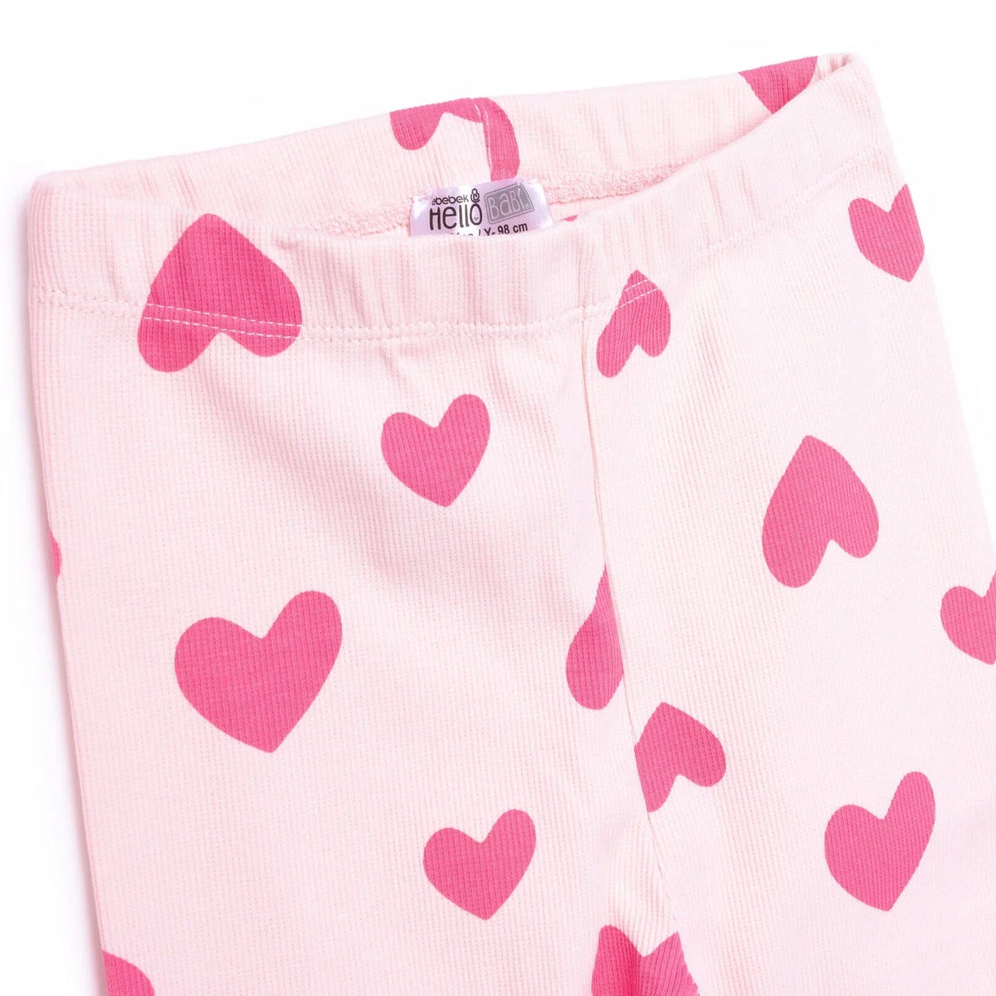 HelloBaby Sweatshirt Footless Bottom - Pink