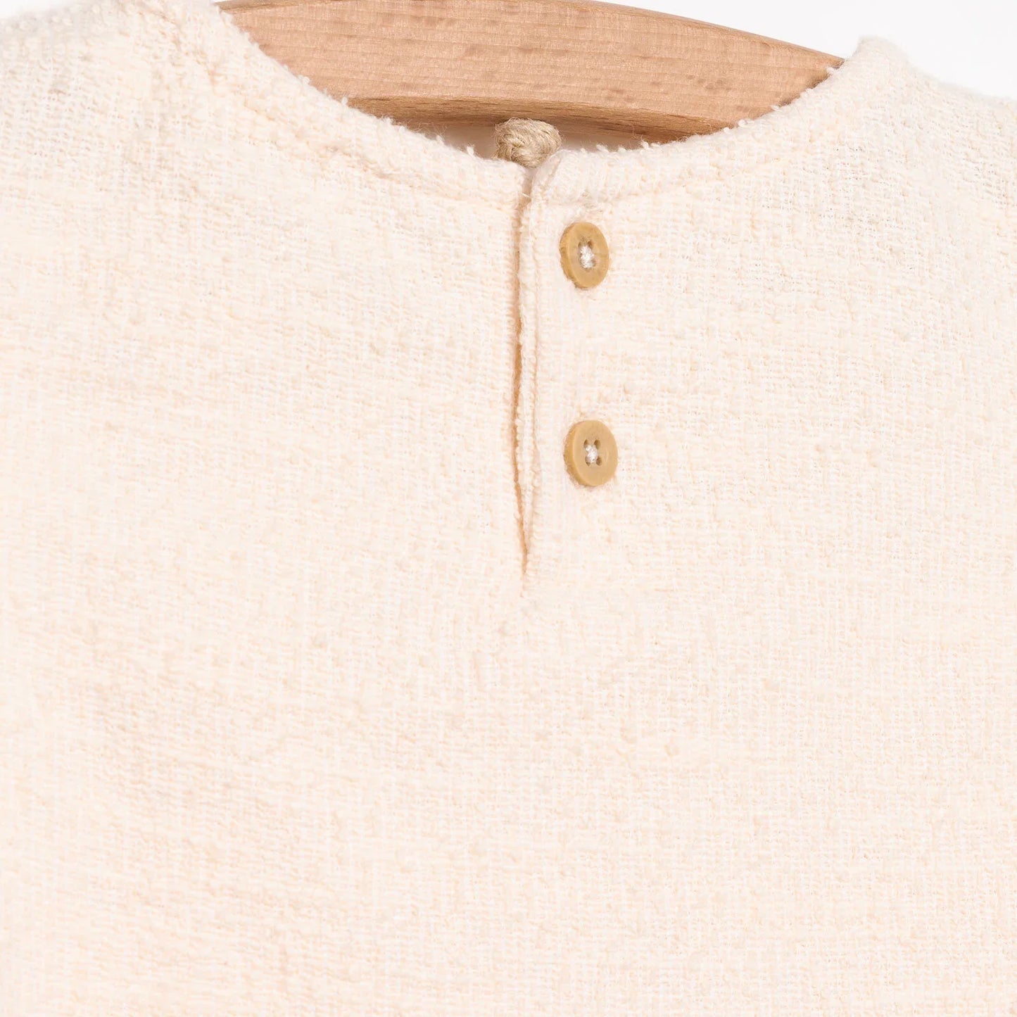 HelloBaby Baby Girl Dress - Ecru