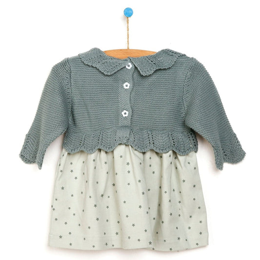 Cassiope Newborn Little Star Dress - Blue