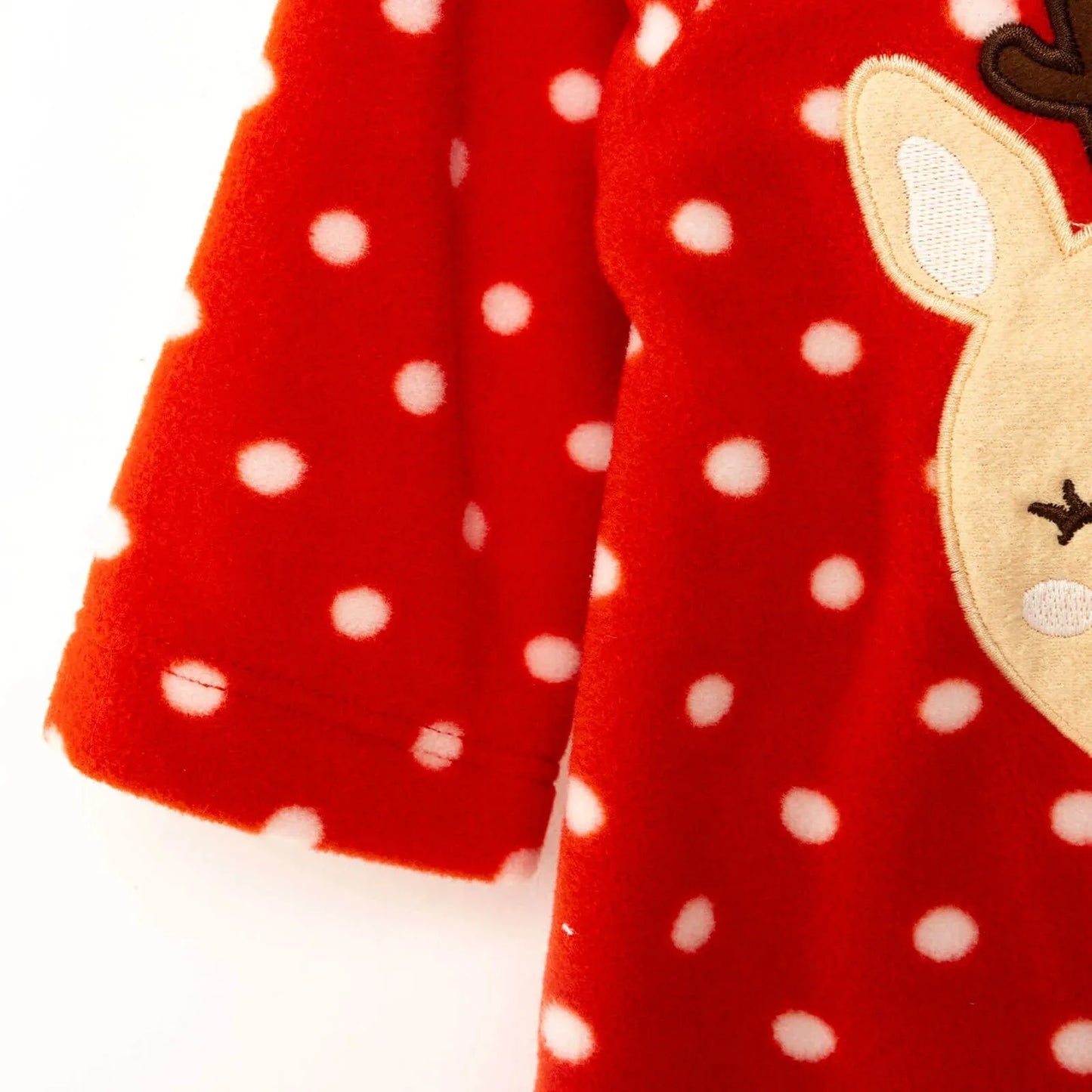 HelloBaby Newborn Baby Girl Deer Jumpsuit - Red