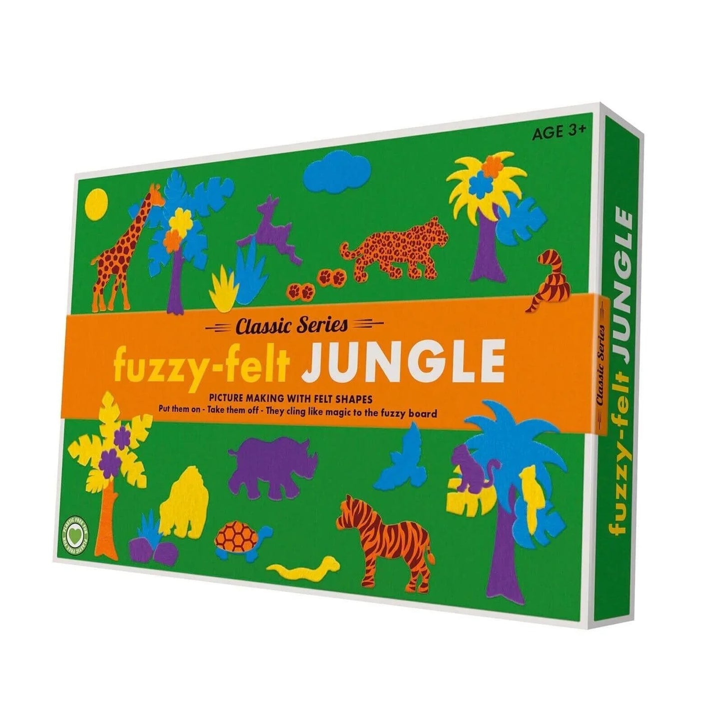 Peterkin Fuzzy Felt Retro - Jungle