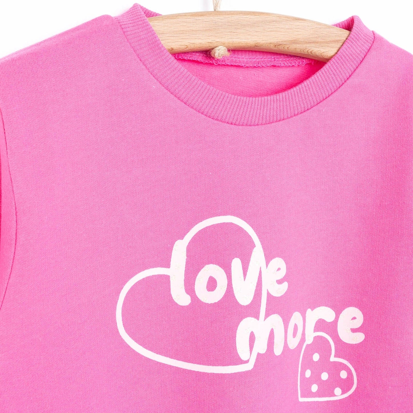 HelloBaby Sweatshirt Footless Bottom - Pink