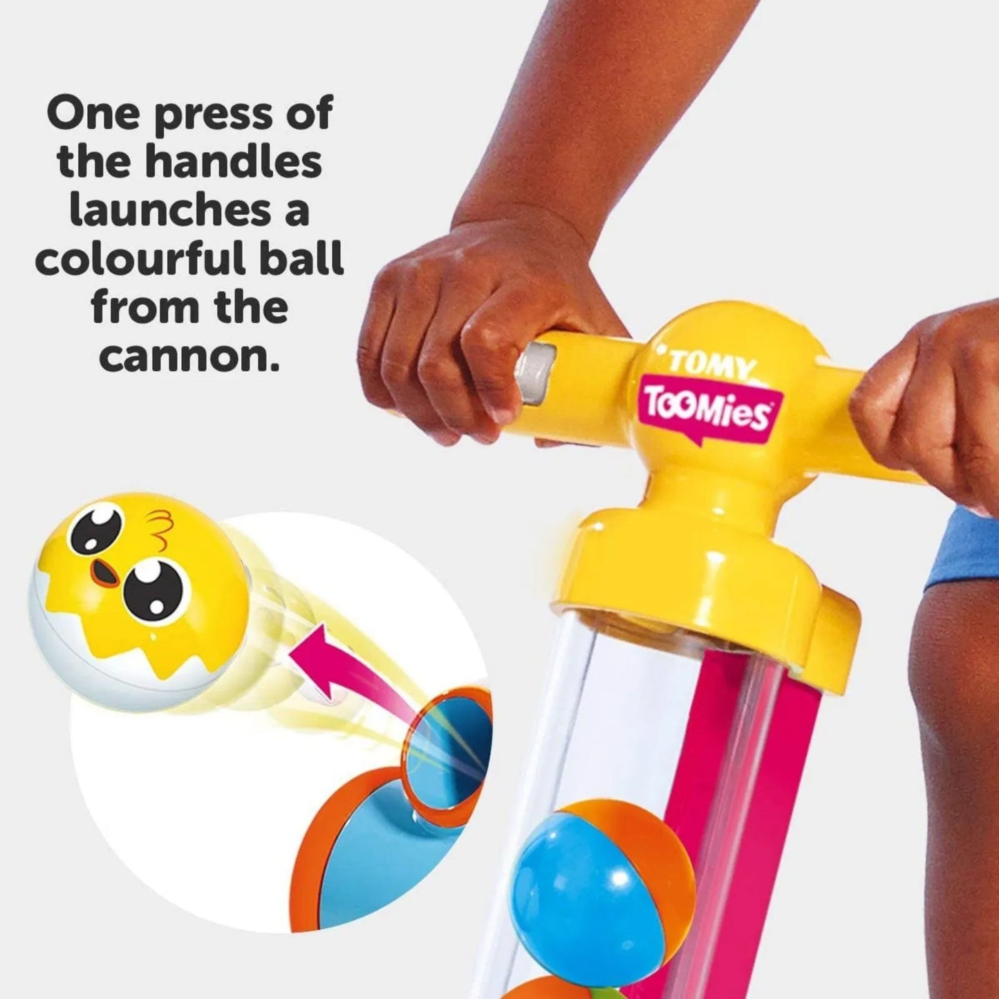 TOMY Toomies Pic and Pop Push Along Baby Toy