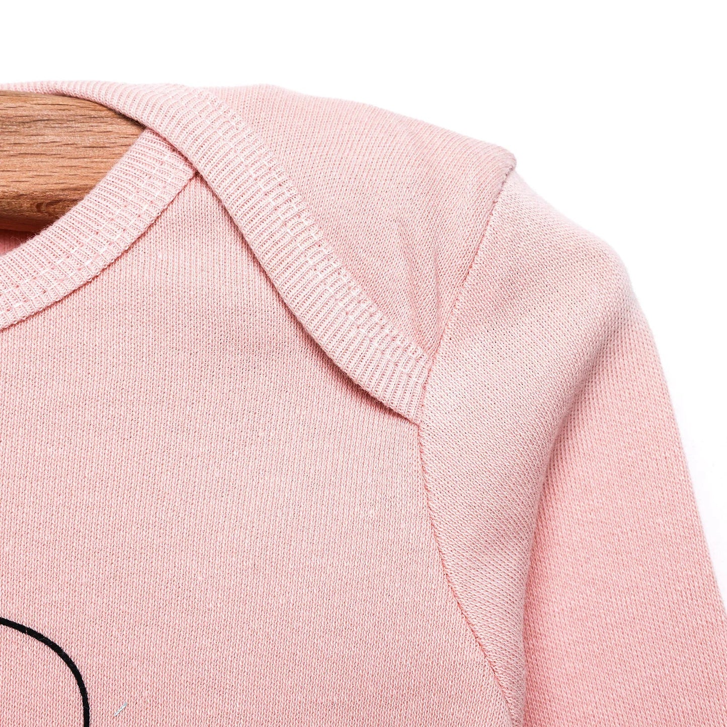 HelloBaby Long Sleeve Bodysuit - Light Pink