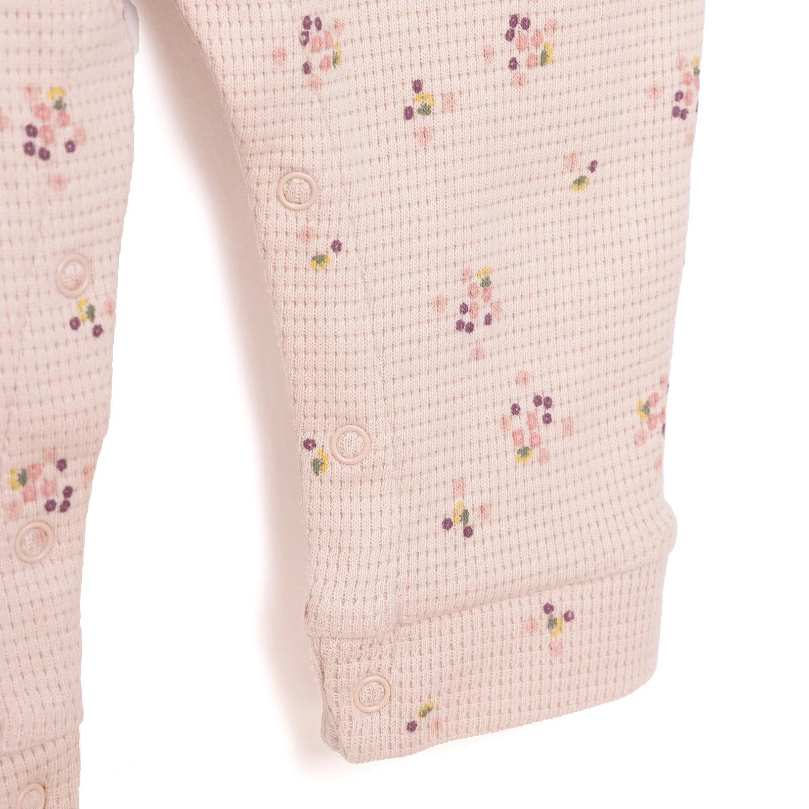 Cassiope Newborn Mini Flowers Jumpsuit - Salmon