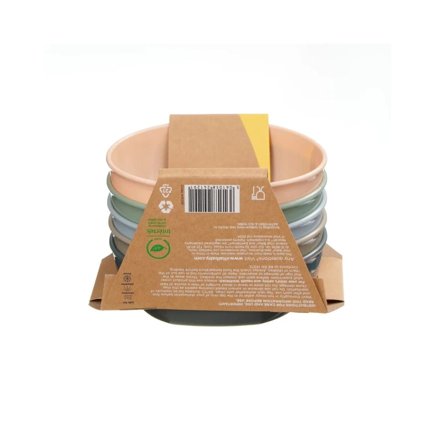 Vital Baby Nourish Perfectly Simple Bowl Pack of 5