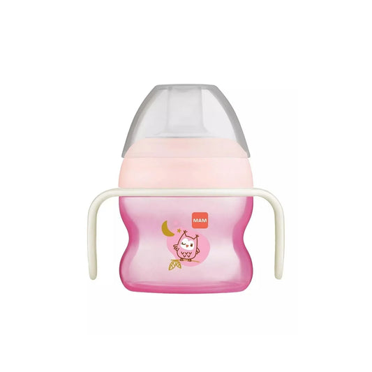MAM Starter Cup & Glow with Handles 150 ml - Pink
