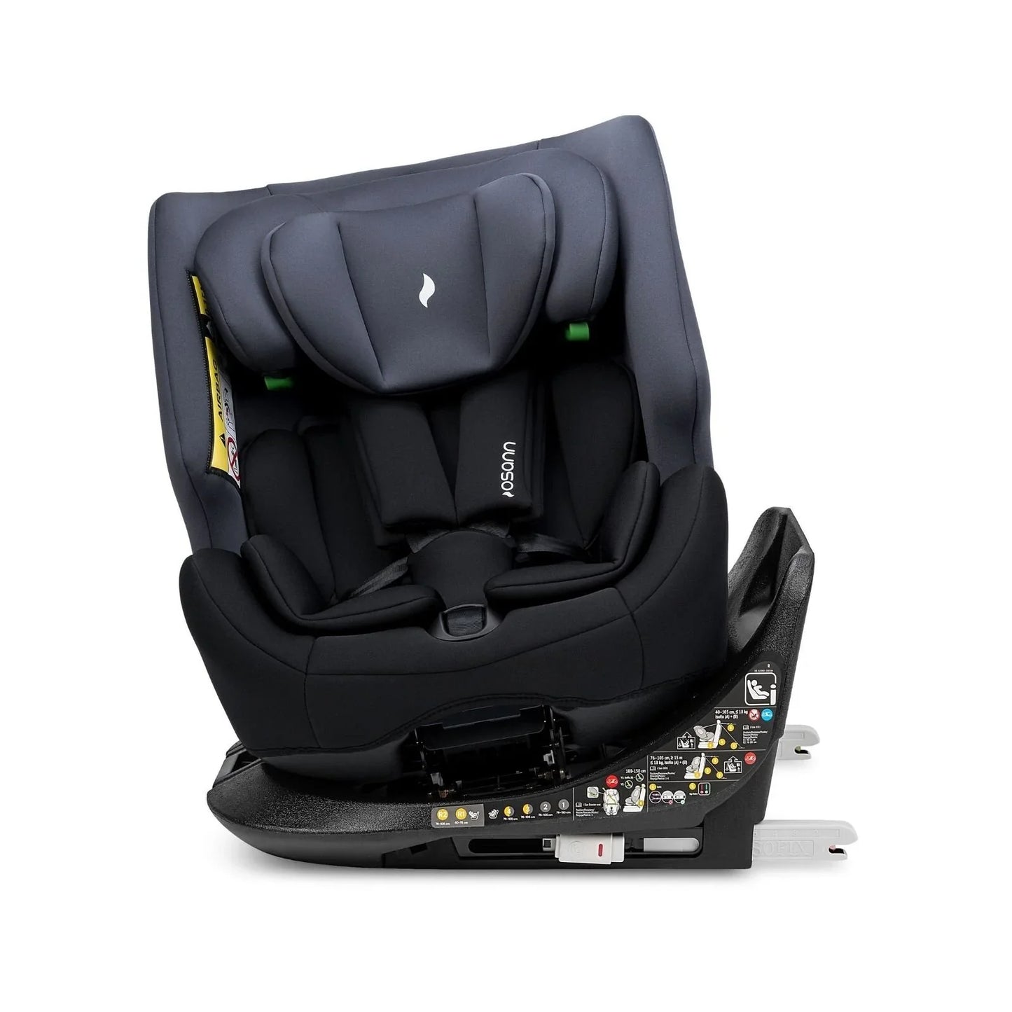 Osann Four360 0+/1/2/3 S ISOFIX Car Seat - Black Grey