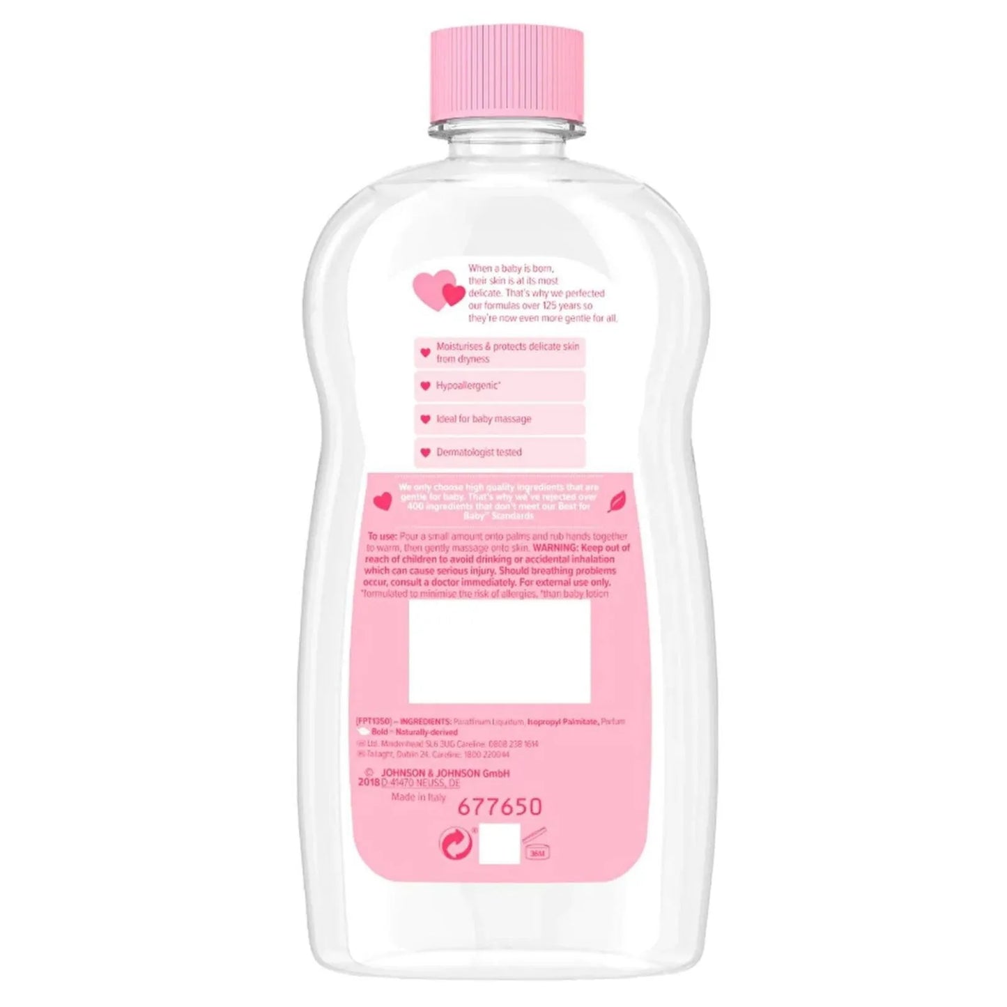 Johnson's Baby Oil 100ml