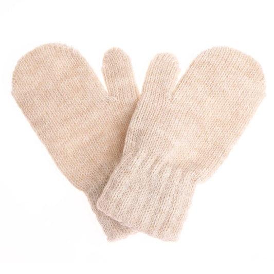 HelloBaby Unisex Mitten - Ecru