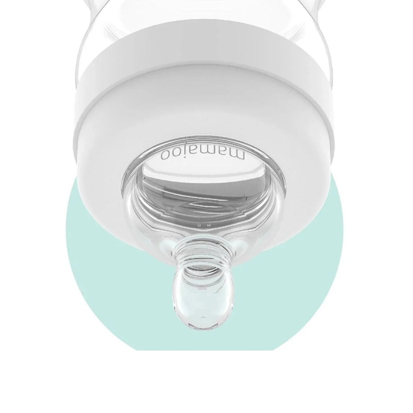 Mamajoo Anti-Colic PP Baby Bottle Slow Flow 0+ months 150ml - Silver