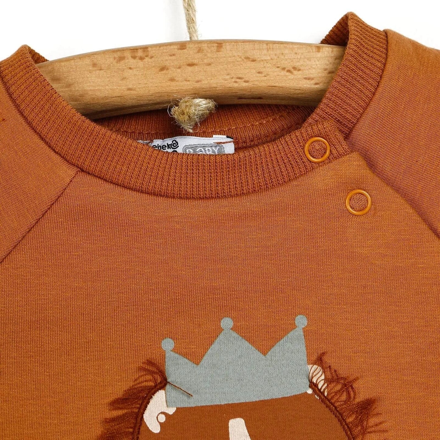 HelloBaby Sweatshirt-Pants - Brown