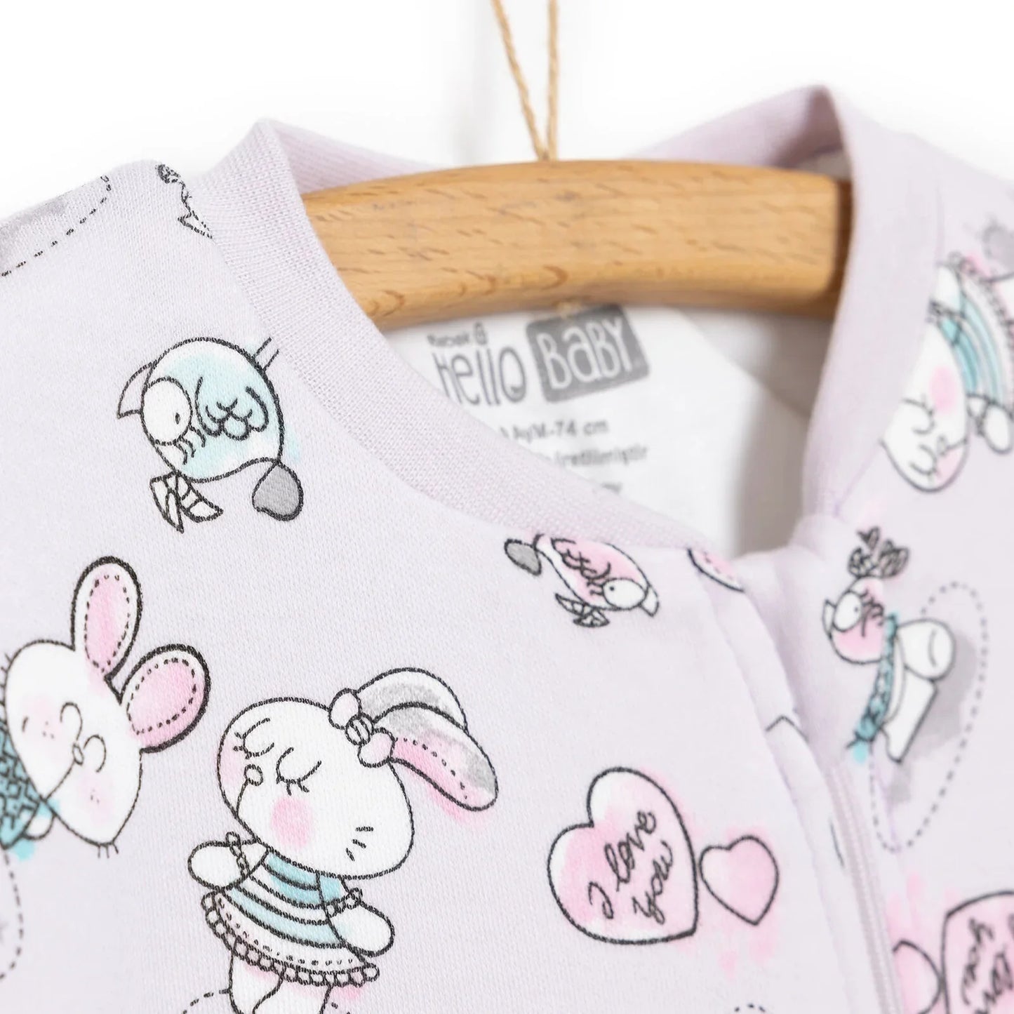 HelloBaby Sleepsuit - Purple