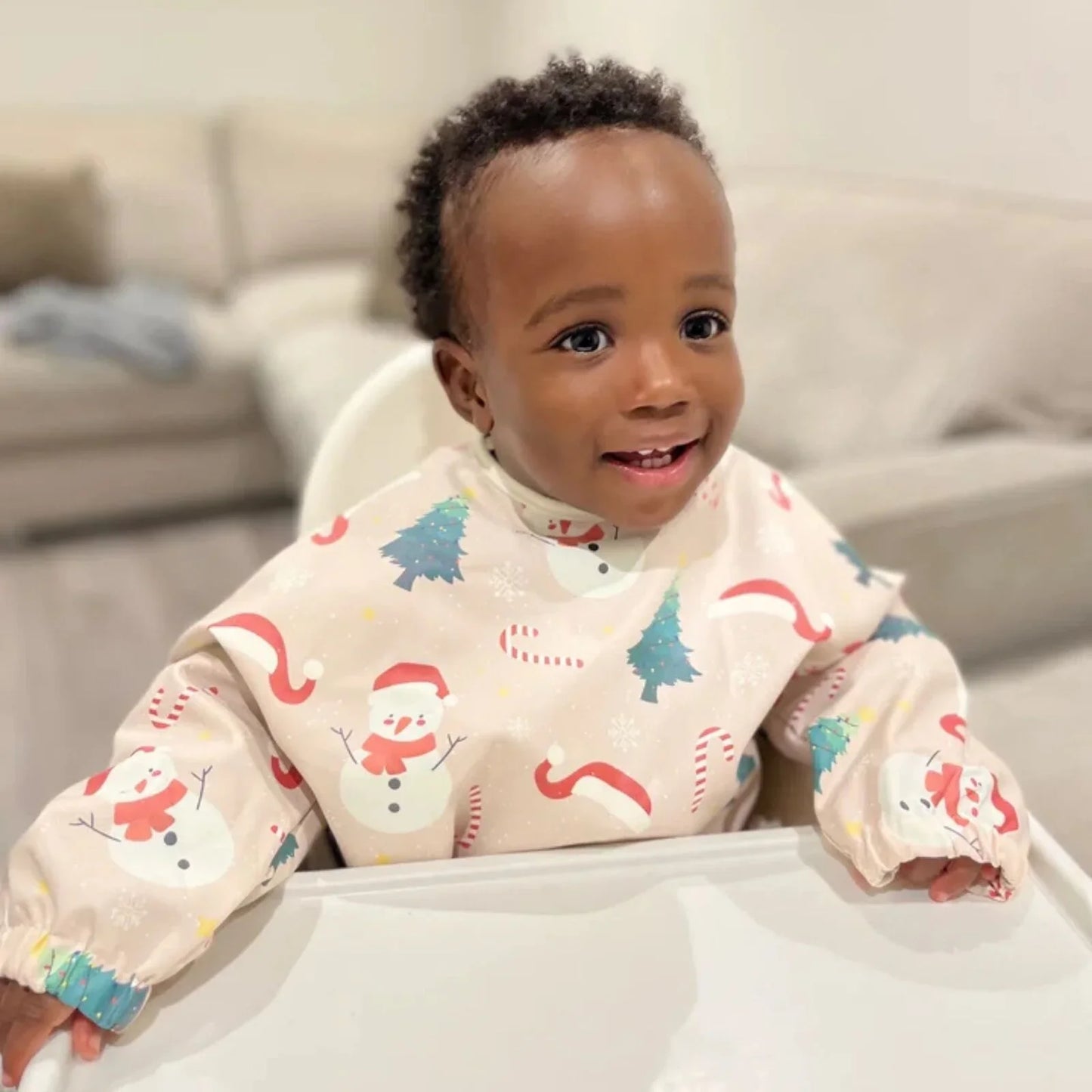 BLW Essentials Waterproof Christmas Long Sleeved Coverall Bib