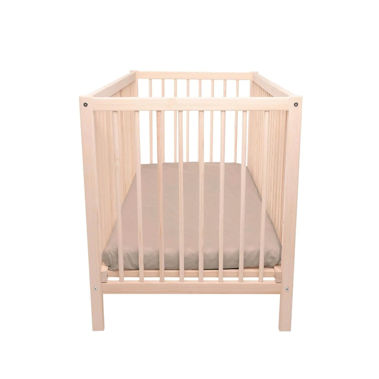 Kukka Natural Wood 2-Level Cot 70x140