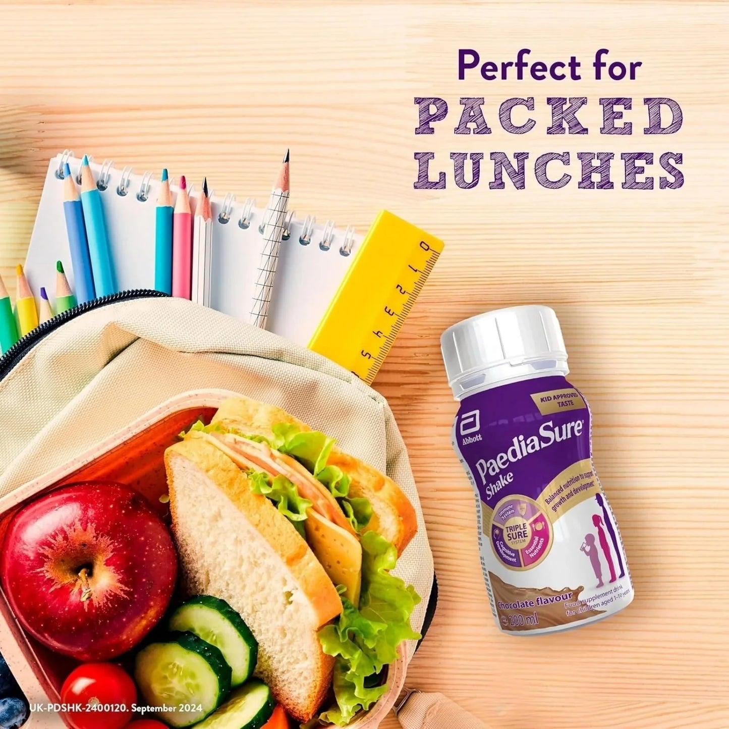 PaediaSure Shake Chocolate Flavoured 800ml (4x200ml)