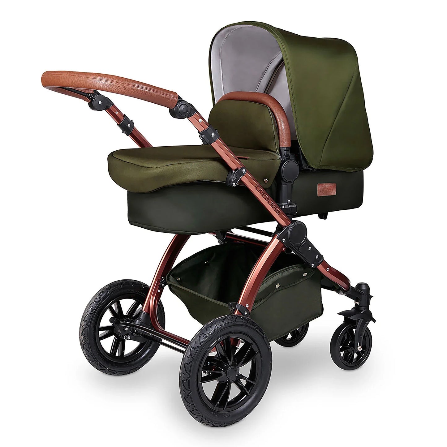 Ickle Bubba Stomp V4 2 In 1 Carrycot & Pushchair - Bronze